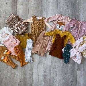 Baby girl autumn/ fall clothing lot